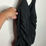 Pinkblush NWT  maternity swimsuit black size small Photo 2