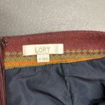 Loft Ann Taylor  blanket Aztec print skirt Photo 3