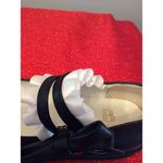 NWOT Berobello Maryjane Bow Lolita Hallow Heart Maid Shoes UK 39 US 8.5 Black Photo 3