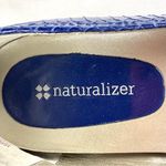 Naturalizer Blue Snakeskin Flats Driving Moccasins Isra Sz 9 Shoes Photo 2