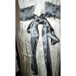 &merci Womens 2 NWT New Italy Designer Merci Silk Dress 38 IT Belt Sleeveless Tan Gray Photo 4