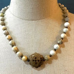 Vintage Chinese quartz necklace Photo 0