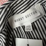 Guest Editor Off Shoulder Stripes Blouse NWT Photo 7