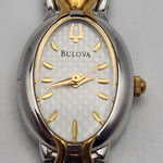 Bulova  Silver & Gold Tone Watch Photo 0
