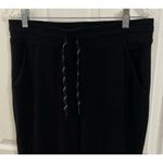 Andrew Marc Marc New York Ribbed Midweight Jogger Size L Black Photo 4