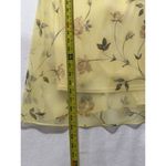 Women’s Floral Pastel Dress 18w Cottagecore Prairie Sleeveless Fairycore Maxi Yellow Photo 4