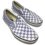 Vans Classic Slip On Checkerboard Lavender Purple Lilac Men’s 7/Women’s 8.5 Photo 0