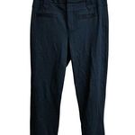 CAbi Barrister Trouser Pants Black Size 10 Hem Slits Photo 0