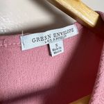 Green Envelope LA CLEARANCE! Pink Green Envelope Blouse Size S EUC Photo 3