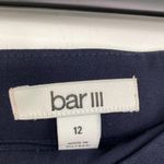 Bar III Navy Blue Harmony Ruffle Mini Skirt Women's Size 12 Photo 1