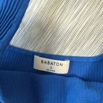 Aritzia  Royal Blue Ribbed Crop Top Photo 1