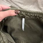 Denim Jumpsuit Green Size XS Photo 3