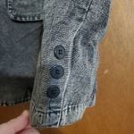 Zip Up Hoodie/Denim Jacket Gray Size XS Photo 5