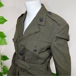 Vintage Military olive green jacket Photo 10