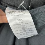 Weissman Elite Geometric Lace Dress Black Gold Metallic Dance Costume Adult ‎ MA Photo 4