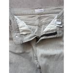 Loft  High Waist Straight Crop Jeans Cream Off White Wash Spring Academia Size 27 Photo 4