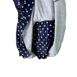 Yonique Navy Polka Dot One Piece Swimdress‎ Skirted Swimsuit Medium Blue Photo 7