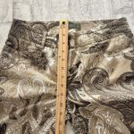 ETRO Paisley Brown Cream Cotton Elastane Blend Pants Made in Italy Sz 42 (6) Photo 8