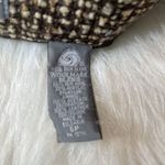 Kate Hill Size 6P Petites Tweed Skirt Wool Blend Lined Brown Beige Photo 3