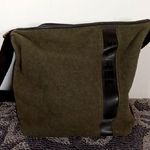 Sorel  Crossbody Shoulder Bag Sporty School Canvas Wool Womens Photo 0