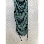 Urban Outfitters  Women's Strapless Dress Ruched sides Emerald Green Size Small Photo 5