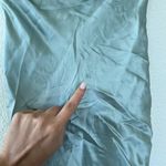 Reformation NWT ANAIIS SILK DRESS - AQUAMARINE BLUE Photo 5