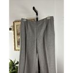 Le Suit Essentials Women’s Slacks Chino Pants Gray Size 12 Flat Front Wide Leg Photo 1