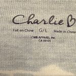 CHARLIE B Women's Blue and White Tie Dyed Striped Long Sleeve Top NWOT Size undefined Photo 2