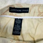 Josephine Chaus Tan Floral Skort Golf Athleisure Sz 8 Photo 2