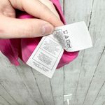 VTG Disneyland Polo Women Size L Hot Pink Collared Cotton Mouse Stitched Shirt Size L Photo 3