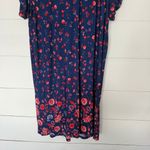 Woman Within Women’s 18/20 Navy Floral Dress Stretchy Photo 5