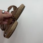 Jack Rogers Shelby Brown Leather Wedges Size 9M Dominican Republic Photo 2