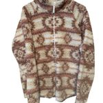 Lucky Brand  Southwestern Sherpa Jacket - Cream Tones - NWT Large MSRP $169 Photo 0