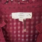 Entro Metro Burgundy Blouse Photo 2