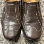 Natural Soul  Naturalizer Shoe Flor Brown Leather Slip On Driving Flats Size 6M Photo 1