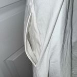 Free People  Dress Medium Maxi Long Aline White Crochet Smocked Halter Top Photo 3