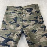 Gap  Jeggings SIZE 29 Stretch Green Camo Low Rise‎ Skimmer Legging Pockets Denim Photo 7