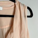 Babaton  Aritzia blush pink silk tank top Photo 1