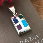 Silpada  Sterling Silver Inlaid Pendant Photo 2