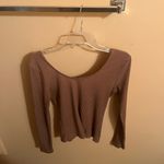 Buckle Red by BKE Metallic Lace Top in Cognac Photo 7