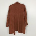 Madewell  Piedmont Cardigan Sweater Burnt Orange Size Medium Photo 6