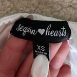 White Simple Graduation Mini Dress Size XS Photo 2