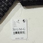 Free People  Charcoal and Black Crop Top Size Medium/Large NWT Photo 2