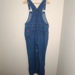 Unionbay Vintage Union Bay 90s Y2K Denim‎ Bib Overalls Cotton Carpenter Jumpsuit Size L Photo 3