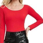 A New Day Sz XXL Red Bodysuit Scoop Neck Super Comfy Super Cute All Season Photo 0