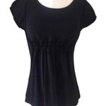 Max Studio black short sleeved top Photo 0