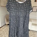 True Craft  Ditsy Floral Dress Ruffle Tiered Cottagecore Mothers Day 4th of July Photo 1