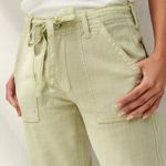 Lucky Brand Pink and White Lucky Mid Rise Utility Pants Photo 3