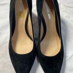 Gianni Bini  Black Heels Classic Suede Pumps Photo 0