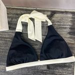 Boden Black & Tan Bikini Swim Bathing Suit Colorblock Top 8 Photo 0